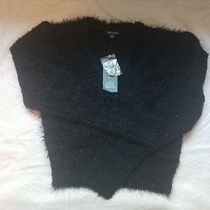 Black w/Rainbow Metallic Cardigan